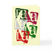 FAのLAのLAのクリスマスカード