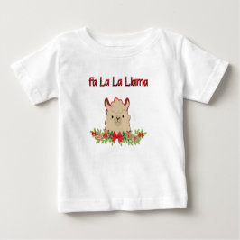 FaのLaのlaのラマ ベビーTシャツ