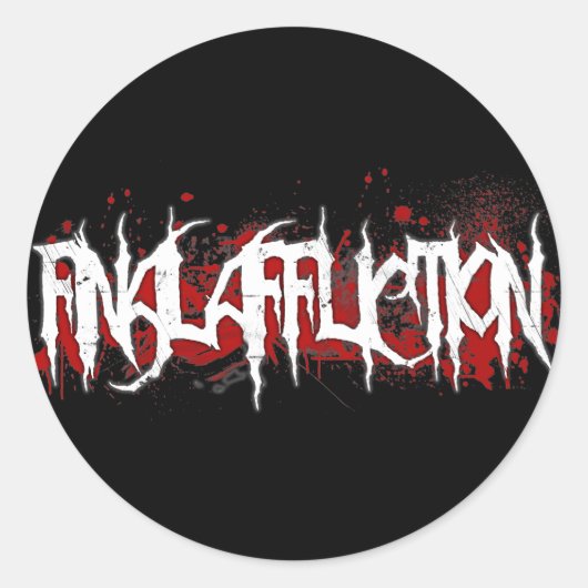 FAステッカー1 ラウンドシール (正面)