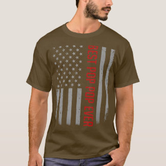 Fa最高のにポップ・アートのポップ・アートののメンスのアメリカ国旗の贈り物 Tシャツ
