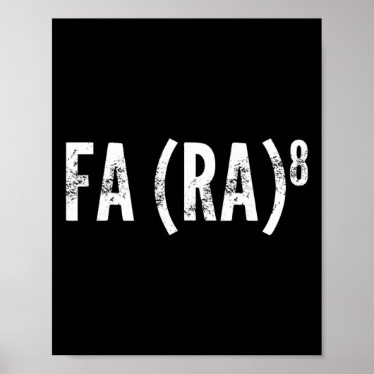 Fa(ら)8面白いクリスマスの話アジア系歌手ラ・マ ポスター (正面)