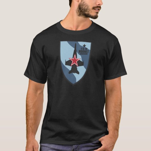 FA 18ホーネット侵略者 Tシャツ (正面)