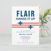 FA-18Eホーネすごいットファイタージェットパーティの招待状 招待状 (スタンド正面)