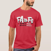 FA=FO Tシャツ (正面)