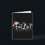 Fa (la)8おもしろい Christmas Santa Fa La Math先生 カード<br><div class="desc">Fa (la)8おもしろい Christmas Santa Fa La Math先生</div>