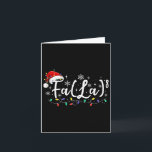 Fa (la)8おもしろい Christmas Santa Fa La Math先生 カード<br><div class="desc">Fa (la)8おもしろい Christmas Santa Fa La Math先生</div>