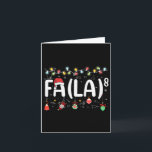 Fa (la)8おもしろい Christmas Santa Fa La Math先生 カード<br><div class="desc">Fa (la)8おもしろい Christmas Santa Fa La Math先生</div>