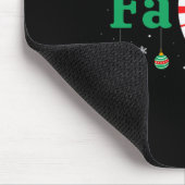 Fa (la)8おもしろい Christmas Santa Fa La Math先生 マウスパッド (コーナー)