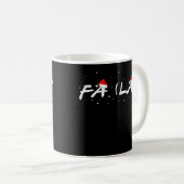Fa La 8クリスマス数学先生学生のおもしろいクリスマス コーヒーマグカップ (正面右)