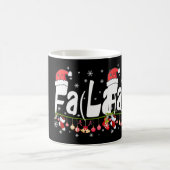 Fa (La)8 おもしろい Christmas 2021 - Santa Fa La Math G コーヒーマグカップ (中央)