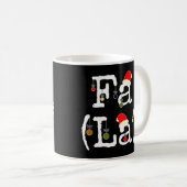 Fa La 8 -おもしろい Christmas Mathおたくおもしろい, Math Te コーヒーマグカップ (正面右)