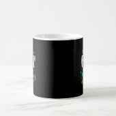 Fa (la) 8 面白いクリスマス サンタ Fa La 数学教師 コーヒーマグカップ (中央)