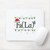 Fa (la) 8 面白い数学教師のクリスマスアガリーハロウィンセーター マウスパッド (マウス)
