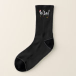 Fa (La)8 Santa FaLa Mathおもしろい Christmas Gifおもしろい ソックス<br><div class="desc">クリスマスパーティーを愛するママ、パパ、息子の娘、おじいちゃん、姉妹の弟のための完璧な祝ギフト</div>
