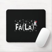 Fa La 8 Tシャツ - 算数教師のクリスマス マウスパッド (マウス)