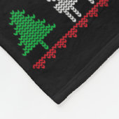 Fa La 8 Valhalla Santa Hat Viking Skull Christmas  フリースブランケット (角)