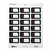 Fa La Christmas Nutcracker To & From Black Label ラベル (フルシート)