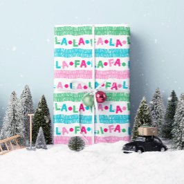Fa La Garland – クリスマスラッピングシート ラッピングペーパーシート