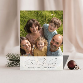 Fa La Joyful Christmas Family Photo シーズンカード