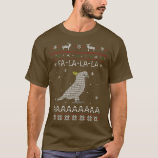 FA LA LA醜いクリスマスサルファーコカトゥー Tシャツ