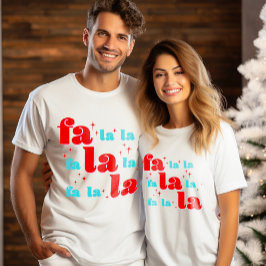 Fa La La クリスマス Tシャツ