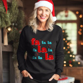 Fa La La クリスマス Tシャツ