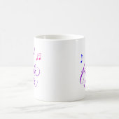Fa la la ミュージックラバーの休日 コーヒーマグカップ (中央)