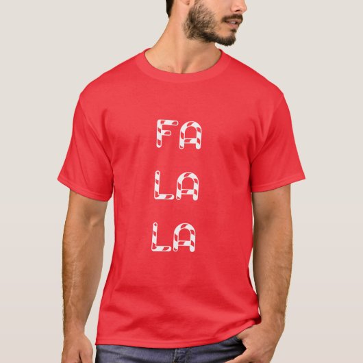Fa La La christmas Tシャツ (正面)