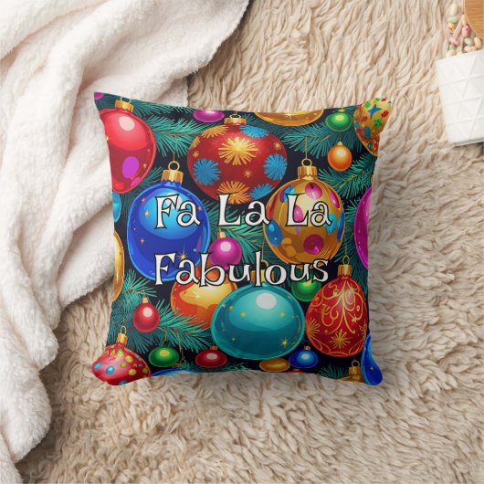 Fa La La Fabulous Maximalist Tacky-Chic クッション (ブランケット)