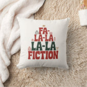 Fa-la-la Fiction Cozy Christmas Accent クッション (ブランケット)