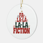 Fa-la-la Fiction Festive Tree Keepsake セラミックオーナメント (左)