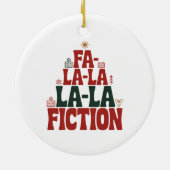 Fa-la-la Fiction Festive Tree Keepsake セラミックオーナメント (裏面)