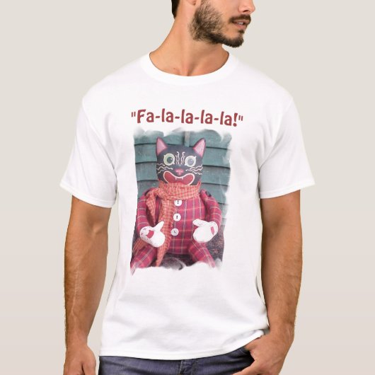 "Fa la la la la " Tシャツ (正面)