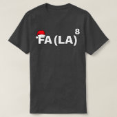 FA LA LA LA Tシャツ (デザイン正面)