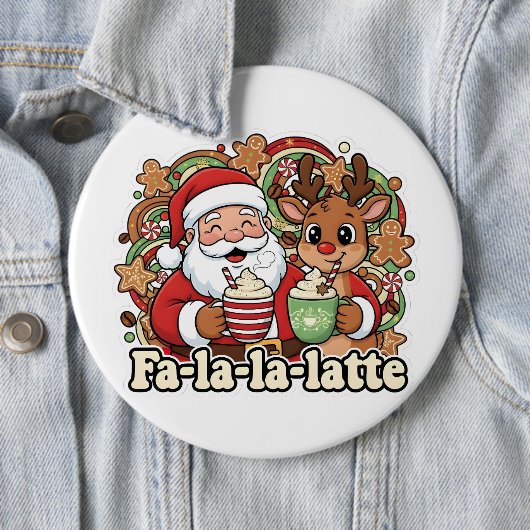 Fa-la-la-Latte 缶バッジ (インサイチュ)