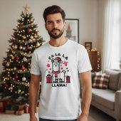Fa La La Llama Christmas Tシャツ