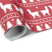 Fa-La-La Llama Christmas Wrapping Paper ラッピングペーパー (ロールコーナー)
