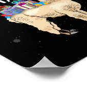 Fa La La Llama Llamaクリスマスボックス付きクリスマス ポスター (角)