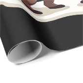 Fa La La Llama Xmas Lights Sloth Riding Llama Chri ラッピングペーパー (ロールコーナー)