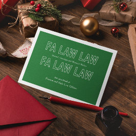 Fa Law Law 面白い弁護士ジョーク クリスマス