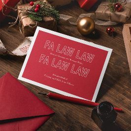 Fa Law Law 面白い弁護士ジョーク クリスマス