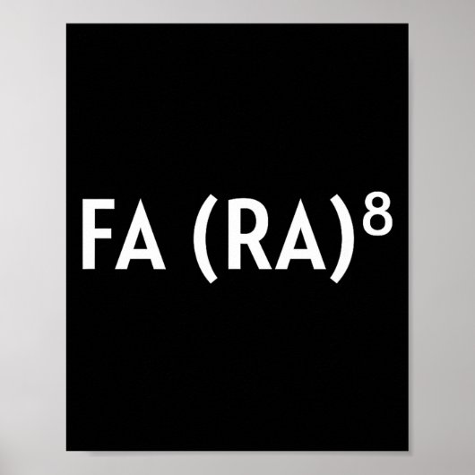 Fa (ra) 8面白いクリスマスの話アジア系の歌うラ・マ ポスター (正面)