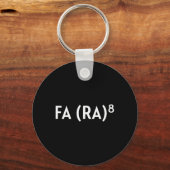 Fa (ra) 8 面白いクリスマスの話 アジア人歌手 ラ・マ キーホルダー (正面)