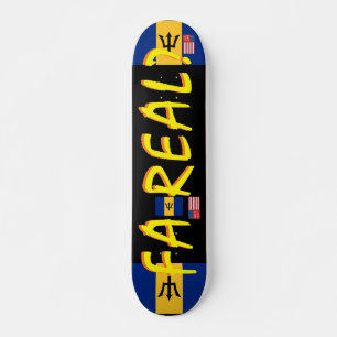 FA REAL JMT BARB 7 3/4" スケートボードデッキ