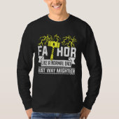 Fa Thor  fathers day fathers day   dad father Tシャツ (正面)