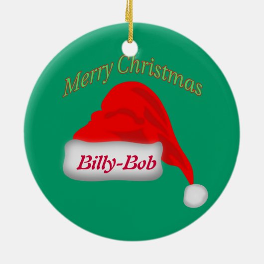 FAAカスタムクリスマス飾り セラミックオーナメント (裏面)