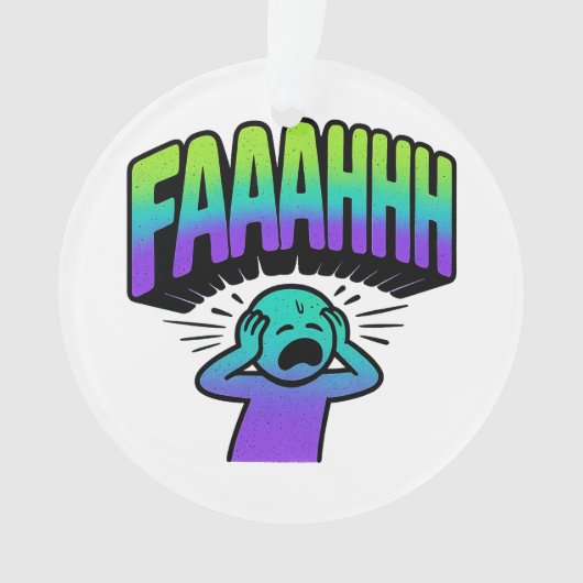 FAAAAHHH  オーナメント (正面)