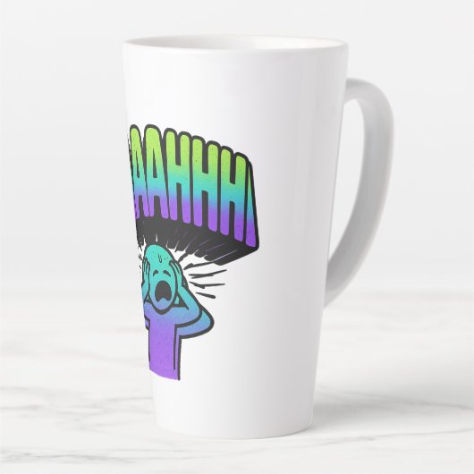 FAAAAHHH  カフェラテマグ (右アングル)