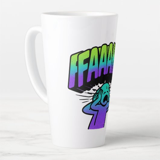 FAAAAHHH  カフェラテマグ (左アングル)