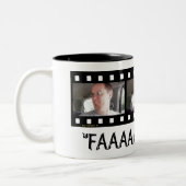 "FAAAAKT! " ツートーンマグカップ (左)